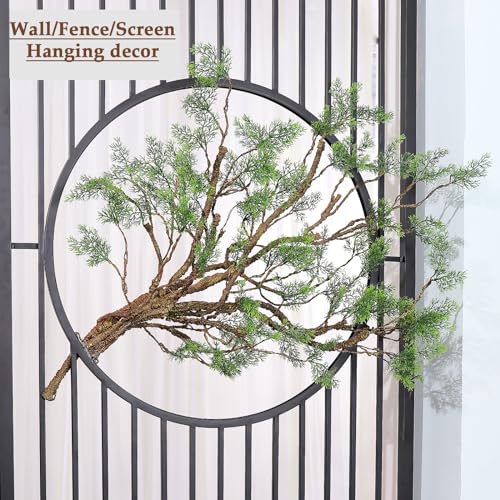 39.3in Bendable Artificial Pine Tree Branch Cedar Stems Reptile Yules Decor