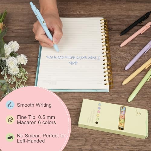 Colored Gel Pens Set (6 Count)