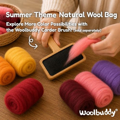 Wool Roving Kit for Needle Felting