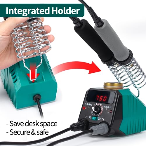 939D VI Dual Pen Wood Burning Kit with Digital Display with 20 Wire Nibs