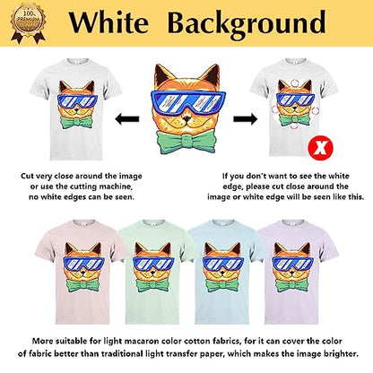 Upgraded Iron on Heat Transfer Paper for T Shirts (24.27 Ounce)