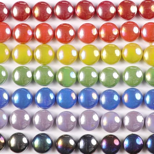 12mm Round Mosaic Tiles for Crafts