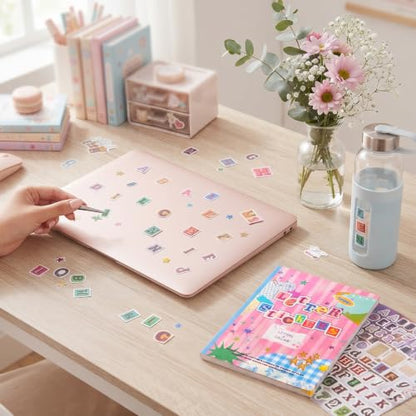 1000+ Pcs Alphabet Collage Sticker Book
