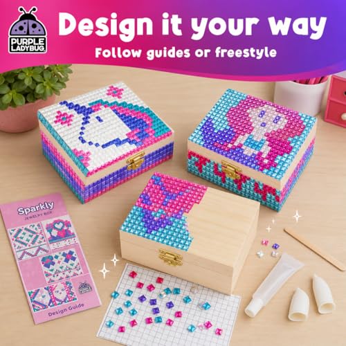 Jewelry Box Craft Kit for Girls Ages 8