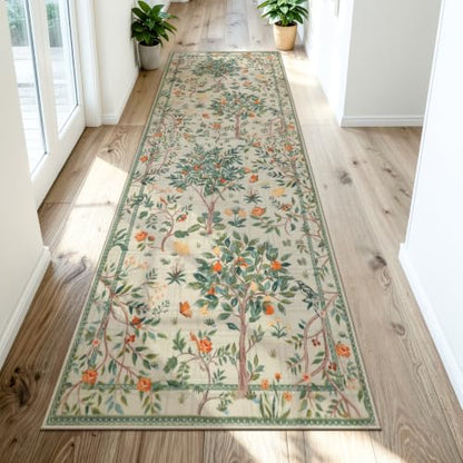 Washable Rug Runners for Hallways Non Slip 8 ft