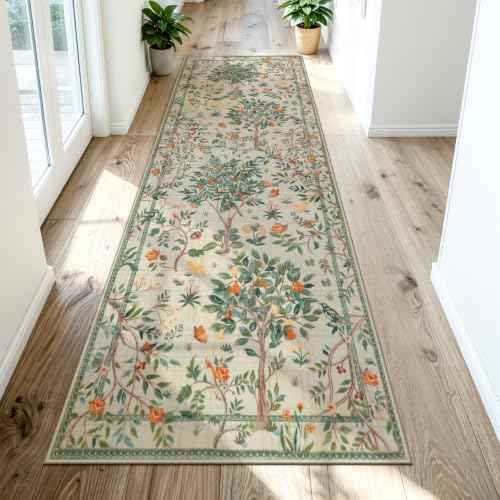 Washable Rug Runners for Hallways Non Slip 8 ft