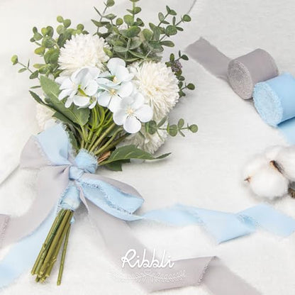 Light Grey Chiffon Ribbon 1 (60 Foot)