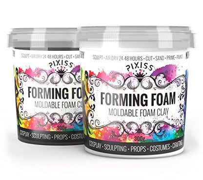 Cosplay Foam Sculpting Clay Set (10.5822 Ounce)