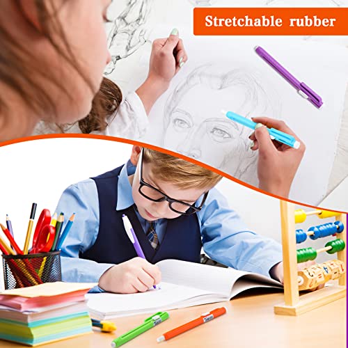 15 Pcs Retractable Mechanical Eraser Pen (15 Count)