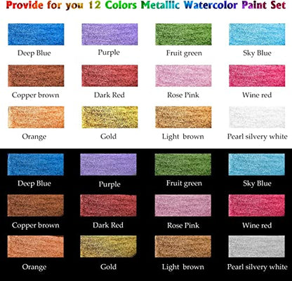 Watercolor Paints Set