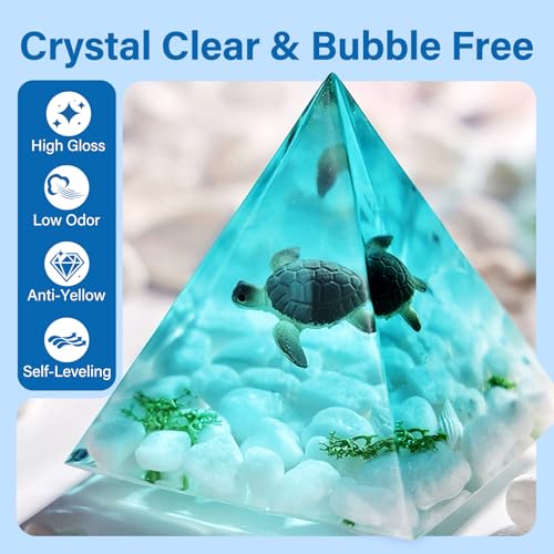 16oz Epoxy Resin Kits and Molds Complete Set for Beginners