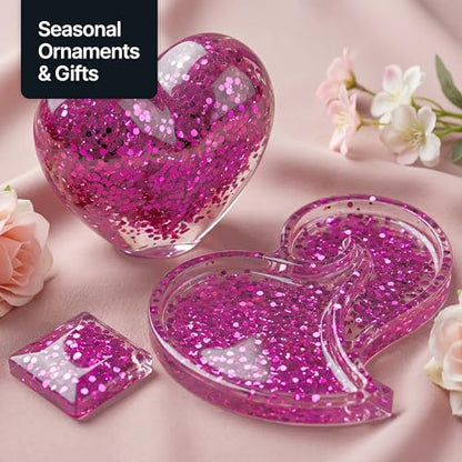 Craft Glitter Fuchsia Pink 100g Super Chunky Glitter