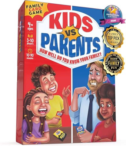 Kids VS Parents Family Card Game