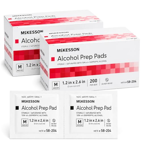 Alcohol Prep Pads (400 Count)