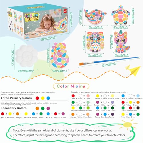 Stepping Stone Painting Kit (5 Count)