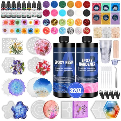 Epoxy Resin Kit for Beginners (32 Fl Oz)