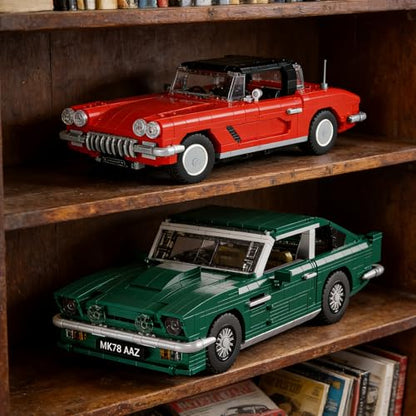 Classic Muscle Sports Racing Car Building Set (1253 Count)