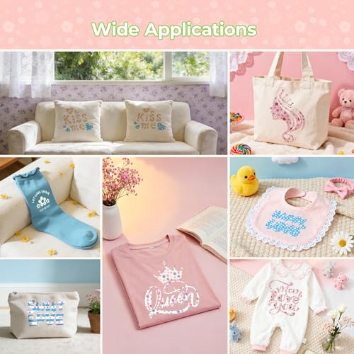 Floral HTV Heat Transfer Vinyl