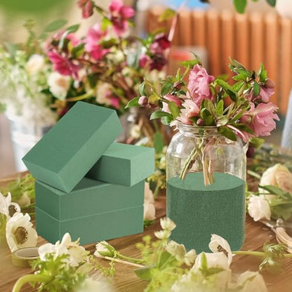Floral Foam Bulk 30Pcs Green Flower Foam Blocks Wet Dry Foam