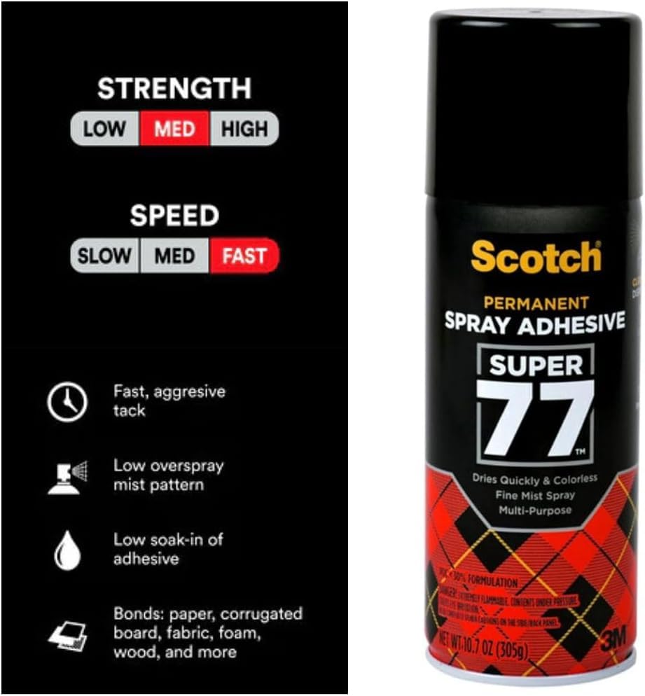 Super 77 Multipurpose Adhesive Spray