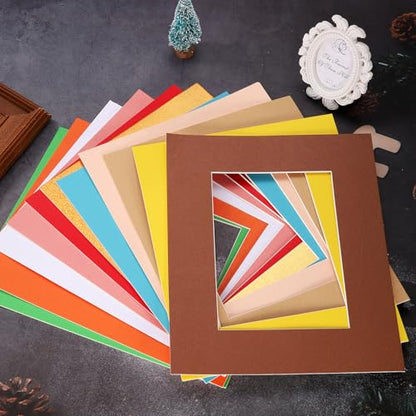 Picture Mats 8 x 10 for 5 x 7 Pictures Acid Free