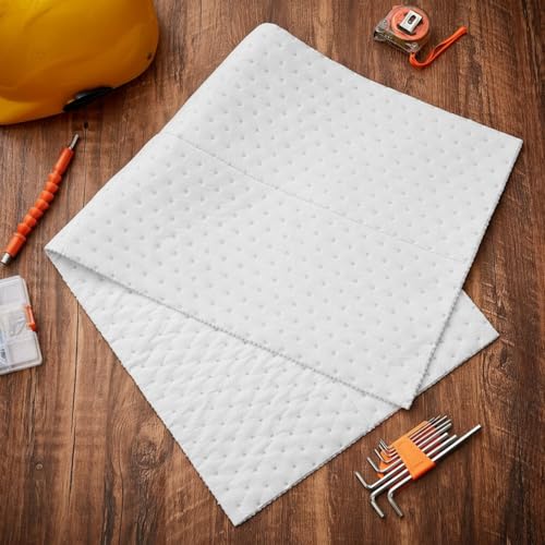 30" W x 150' l Oil Absorbent Mat Roll Oil Pads Absorbs up to 40.2 Gallons Heavyweight Mat Roll for Protecting Home Garage Basement