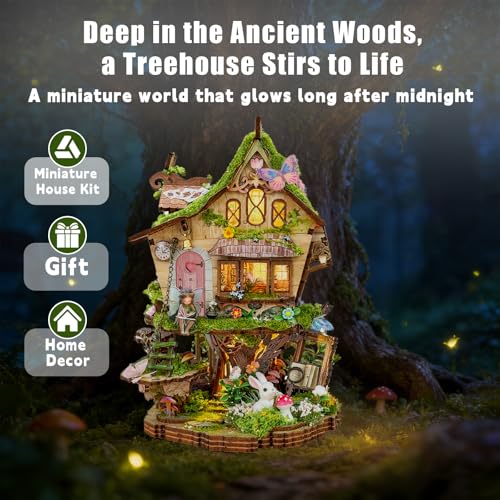 DIY Miniature House Kit for Adults