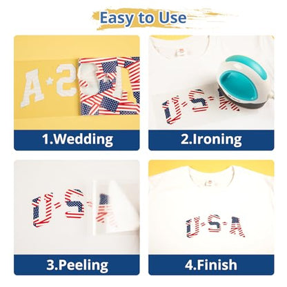 Patriotic HTV Heat Transfer Vinyl