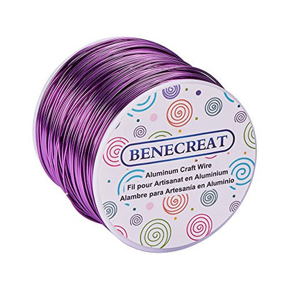 18 Gauge Jewelry Craft Aluminum Wire 492 Feet Bendable Metal Sculpting Wire for Craft Floral Model Skeleton Making