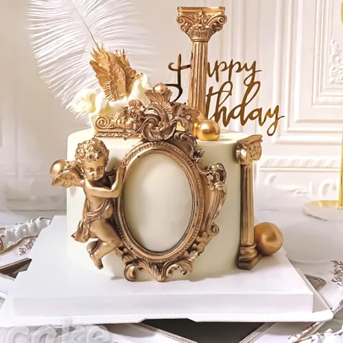 Vintage Frame Fondant Silicone Molds