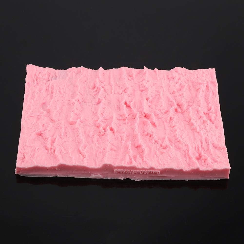 Rectangle Cake Tree Bark Texture Design Silicone Icicle Lace Bread Baking Non Stick Fondant Impression Mat Desserts DIY Baking Tool for Cakes Decorating Wedding Celebrations - Crafty Corner