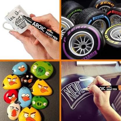 28 Colors Acrylic Paint Markers (28 Count)
