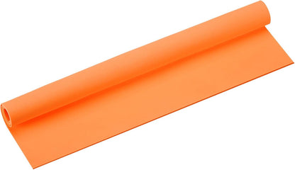 MECCANIXITY Foam Sheets Crafts 19x19 Inch 2mm EVA Craft Foam Paper Foam Sheets for Crafts Projects DIY Cosplay Modeling, Orange