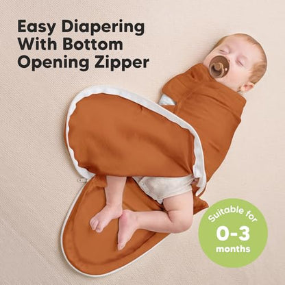 Newborn Swaddles with Zippers (3 Count)