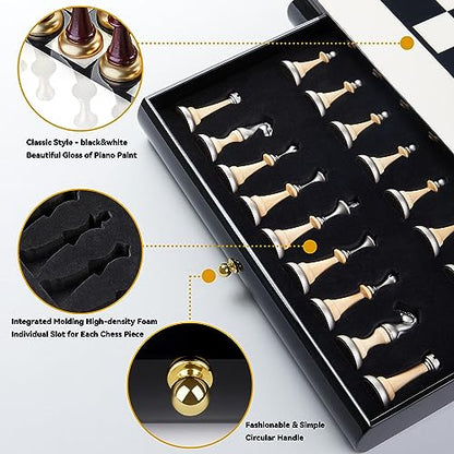 16 Inches Wooden Chess Set