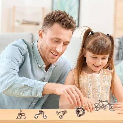 Brain Teaser Puzzles (5 Count)