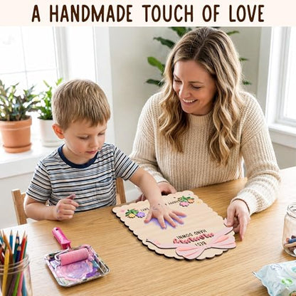 DIY Mothers Day Crafts for Kids Handprint Art