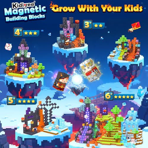 200PCS Magnetic Blocks (200 Count)