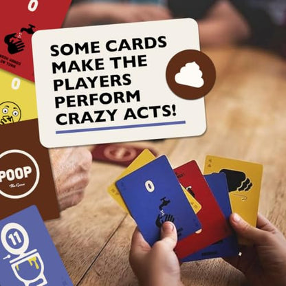Poop The Game New Edition Card Game for 2
