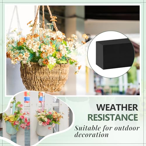 8 Pcs Reusable Floral Foam Blocks Water Weather Resistant Dry Floral Foam for Artificial Flower Arrangements Outdoor Flower Boxes Hanging Planters Wedding Home Decor