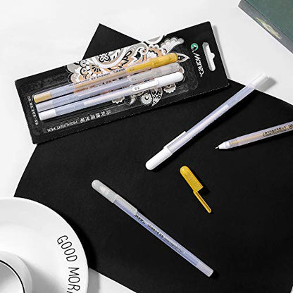 3 Colors Gel Pen Set (3 Count)