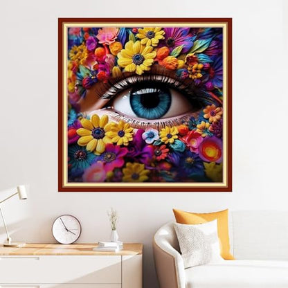 Cross Stitch Stamped Full Embroidery Kits DIY 11CT Cotton Thread Printed DIY Needlepoint Kits Craft Needlework Set Cross