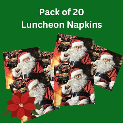 20 ct 13x13 Christmas Paper Decoupage Napkins (20 Count)