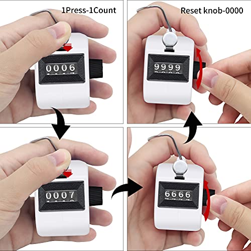 12 Pcs Hand Tally Counter 4