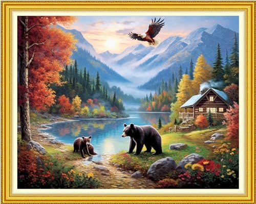 Cross Stitch Kit for Adult Beginners