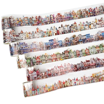 Weird House PET Tape Set with Clip (7 Count)