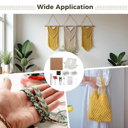 106 PCS Macrame Board Set