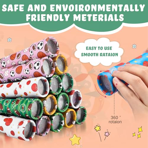 20 Pcs Classic Kaleidoscopes Educational Toys for Party Favors Fun Kaleidoscope Toy for Stock Stuffers Bag Fillers Birthday Party School Classroom Prizes (20 Count)