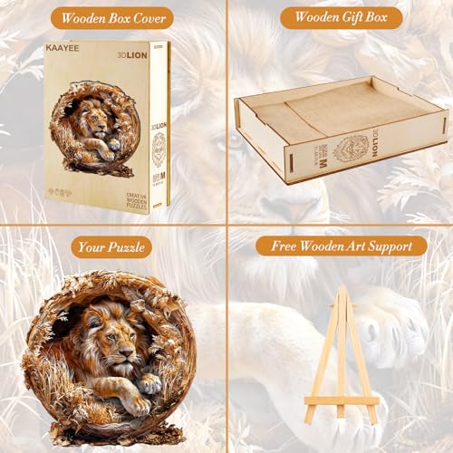 Wooden Puzzles for Adults (100 Count)