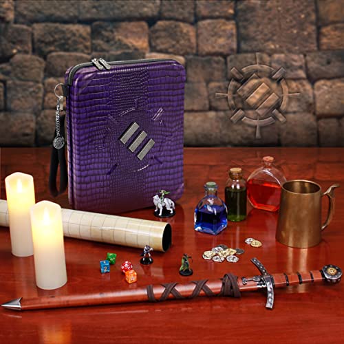 DND Binder Collector's Edition RPG Organizer Case with Built